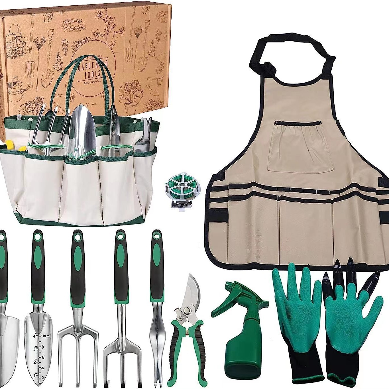 Gardening Tools Spade - 11 Pcs Garden Tool Set Aluminum