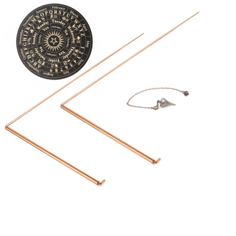 Gardening Tools Combo - 4PCS Copper Dowsing Rods Kit -