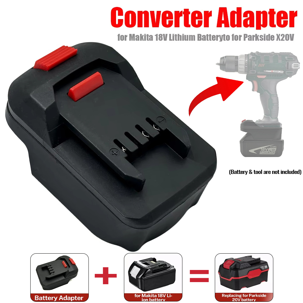 Gardening Tools Lidl - Battery Adapter Converter for Makita 18V