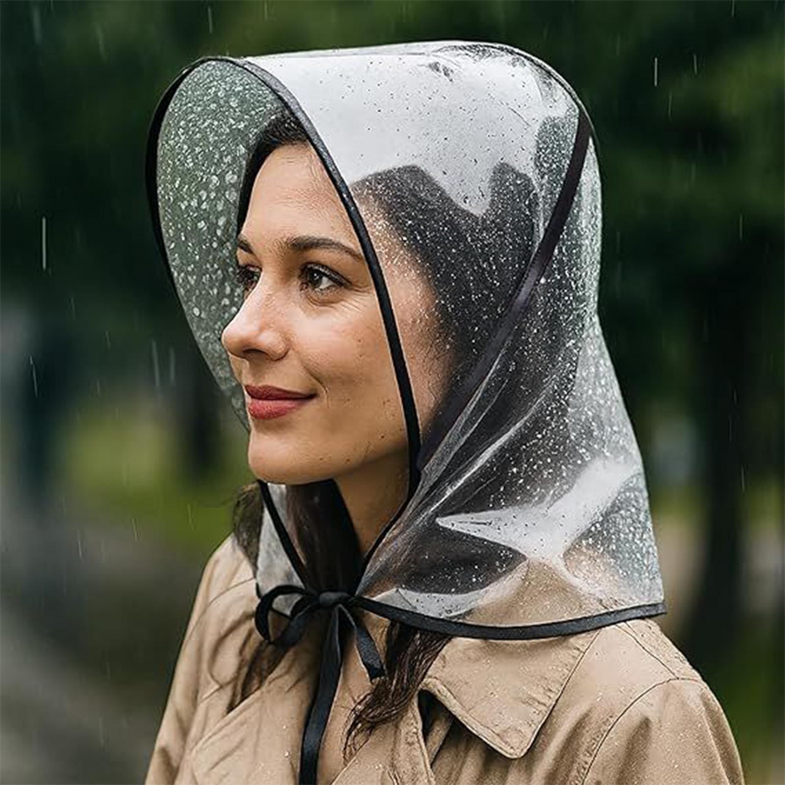 Reusable Transparent Rain Hat  - Gardening Tools Store review and price