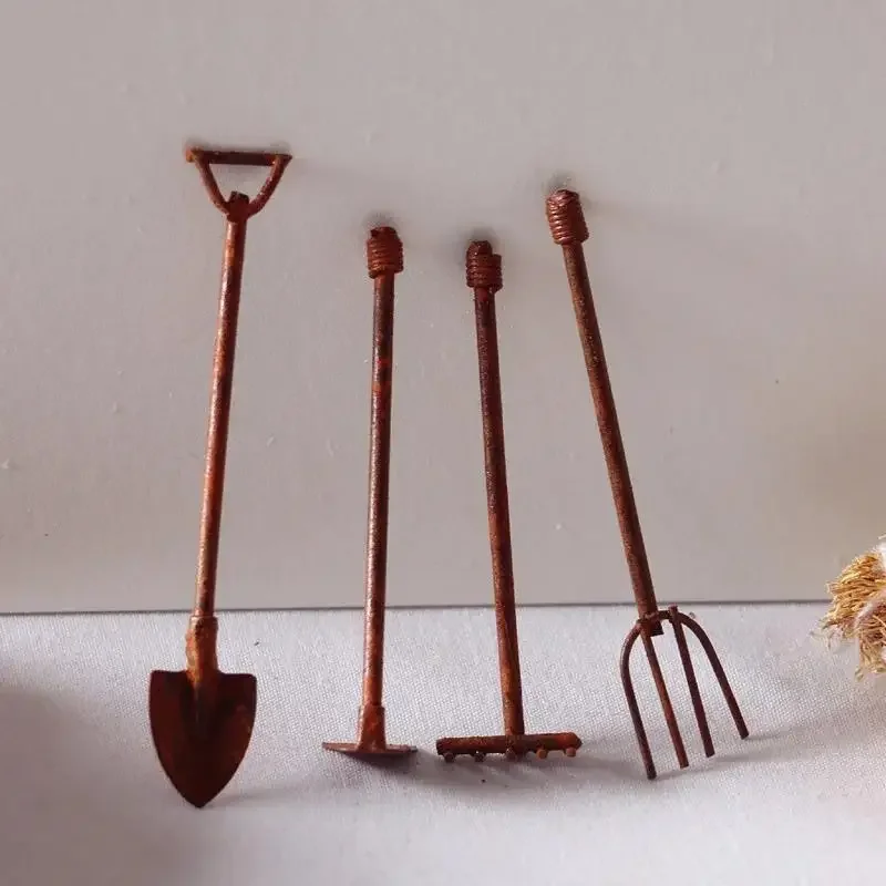 4Pcs/Pack Miniature Garden Too - Gardening Tools Combo review and price