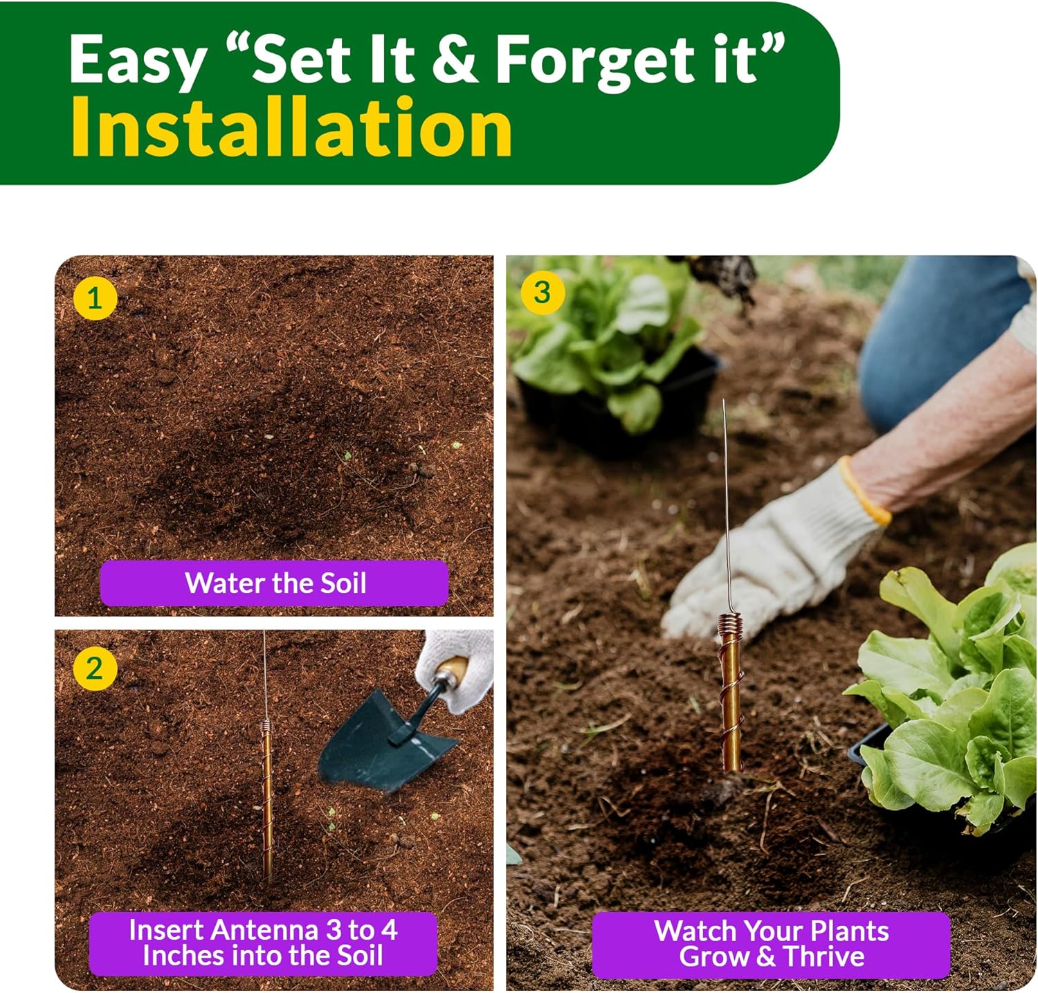 Electroculture Tesla Style Gar - Gardening Tools Combo review and price