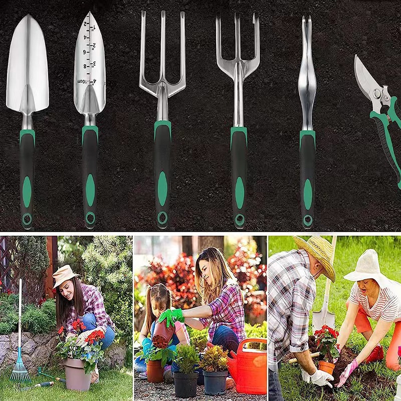 11 Pcs Garden Tool Set Aluminu - Gardening Tools Spade review and price