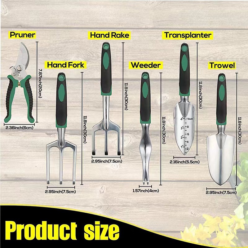 11 Pcs Garden Tool Set Aluminu - Gardening Tools Spade review and price