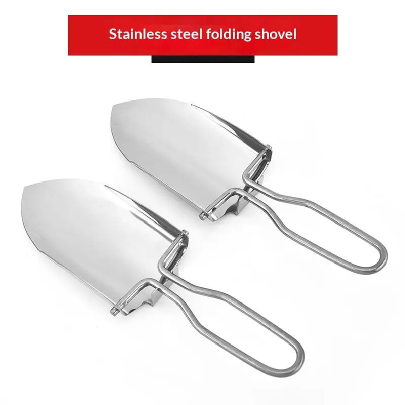 Stainless Steel Folding Shovel - Gardening Tools Spade review and price