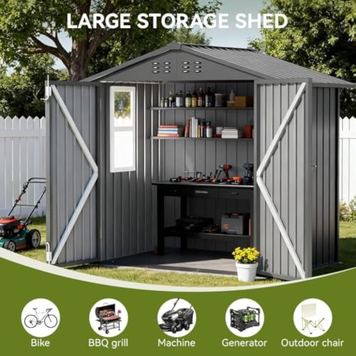 Weatherproof Galvanized Steel  - Gardening Tools B&M review and price
