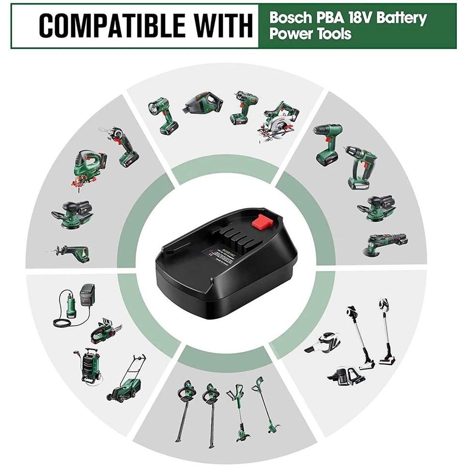 Batteries Converter Adapter Fo - Gardening Tools Lidl review and price