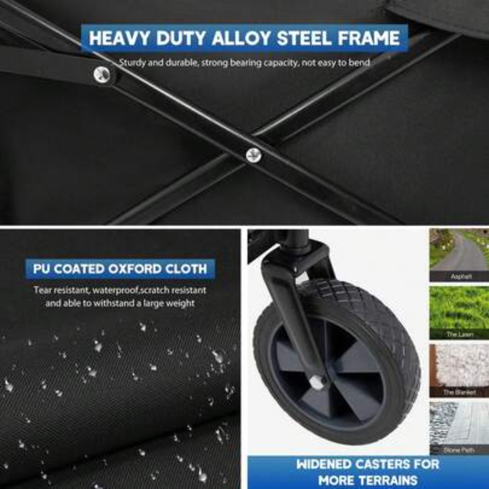 Garden Cart Folding Wagon Coll - Gardening Tools Store review and price