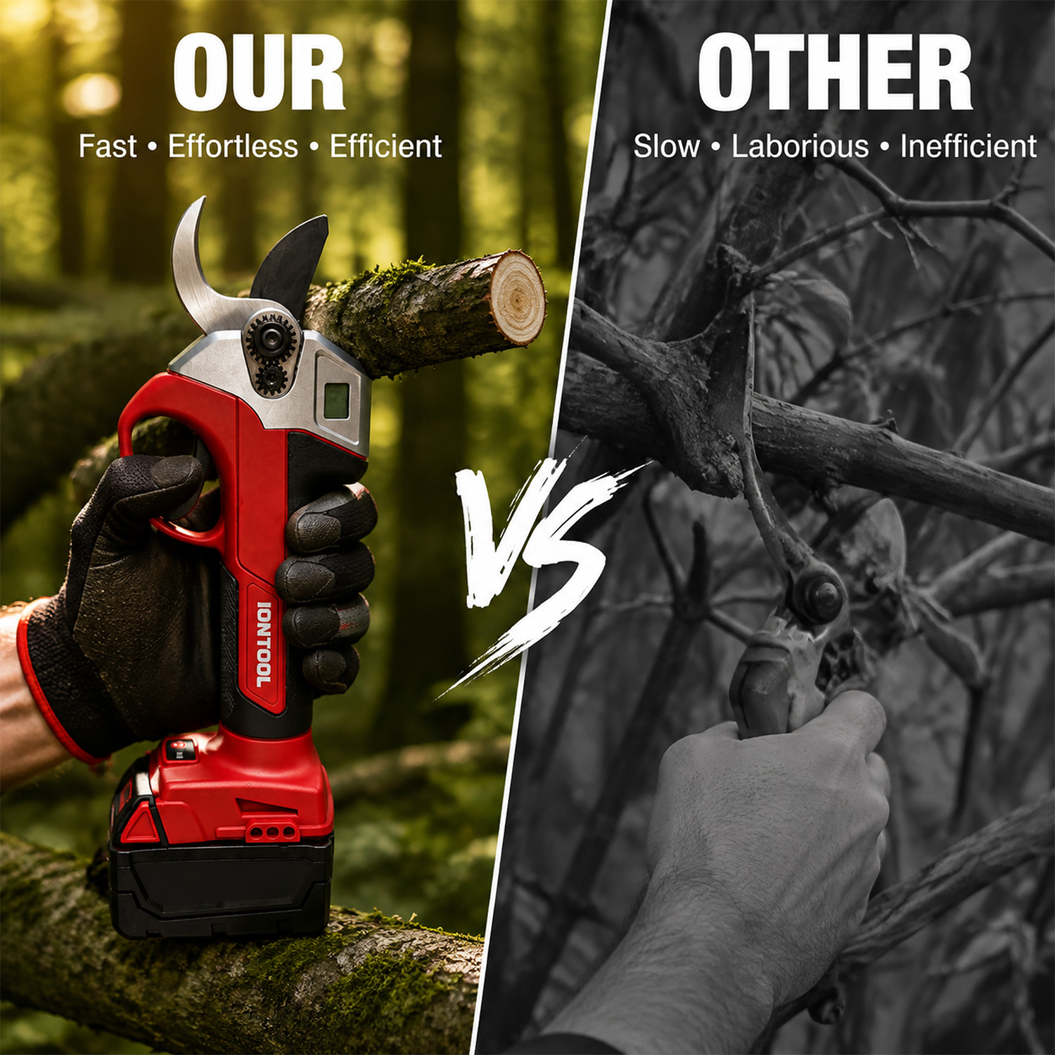 IONTOOL Red Cordless Pruning S - Gardening Tools Scissors review and price