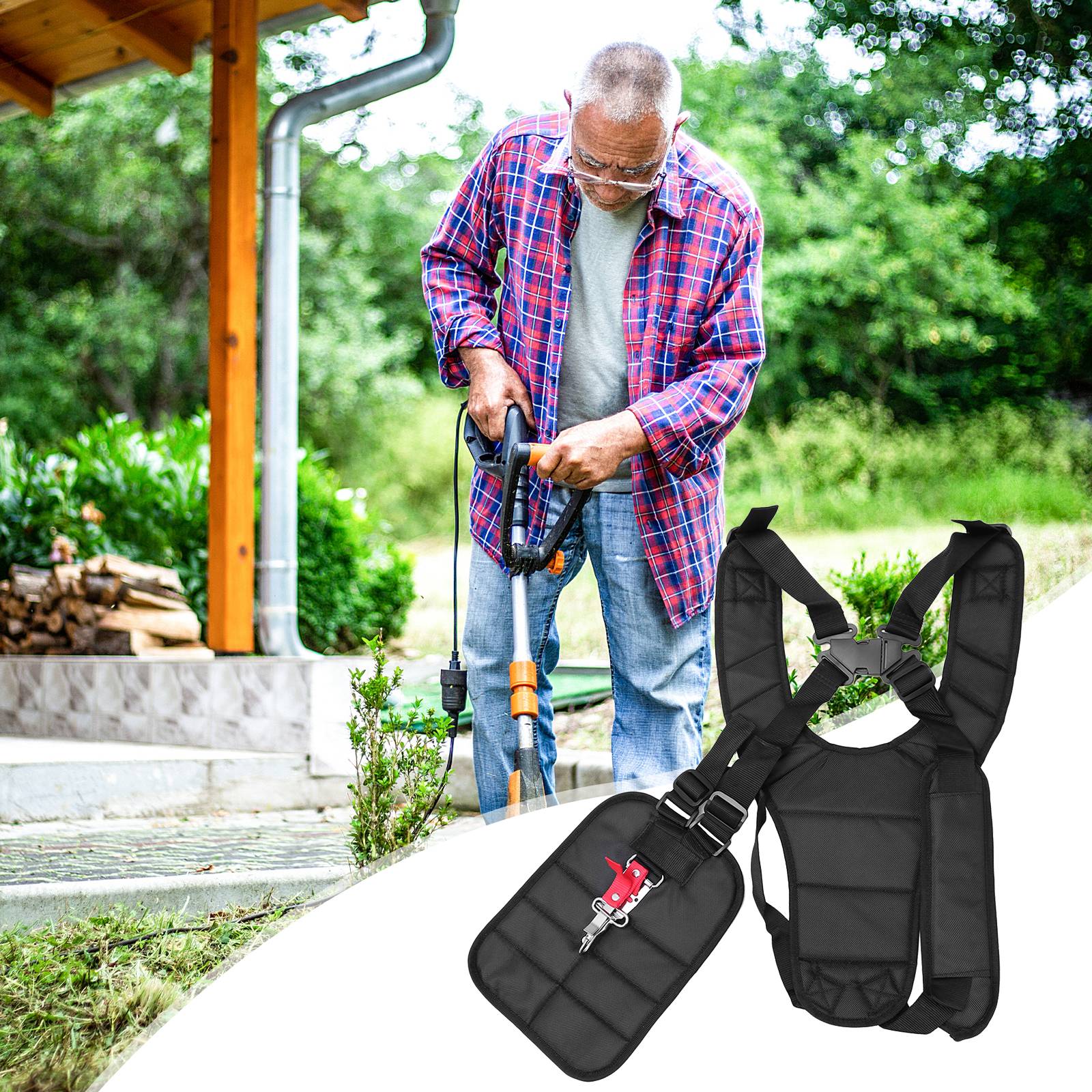 Grass Trimmer Shoulder Strap D - Gardening Tools Spade review and price