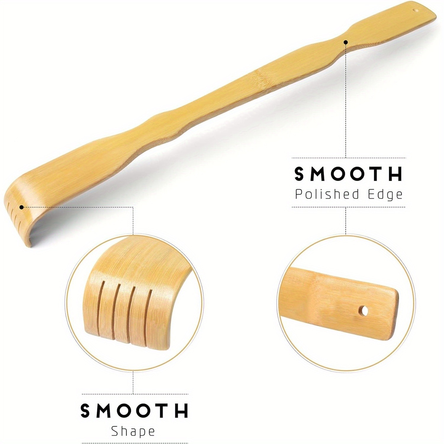Bamboo Back Scratcher – Natura - Gardening Tools Long Handle review and price