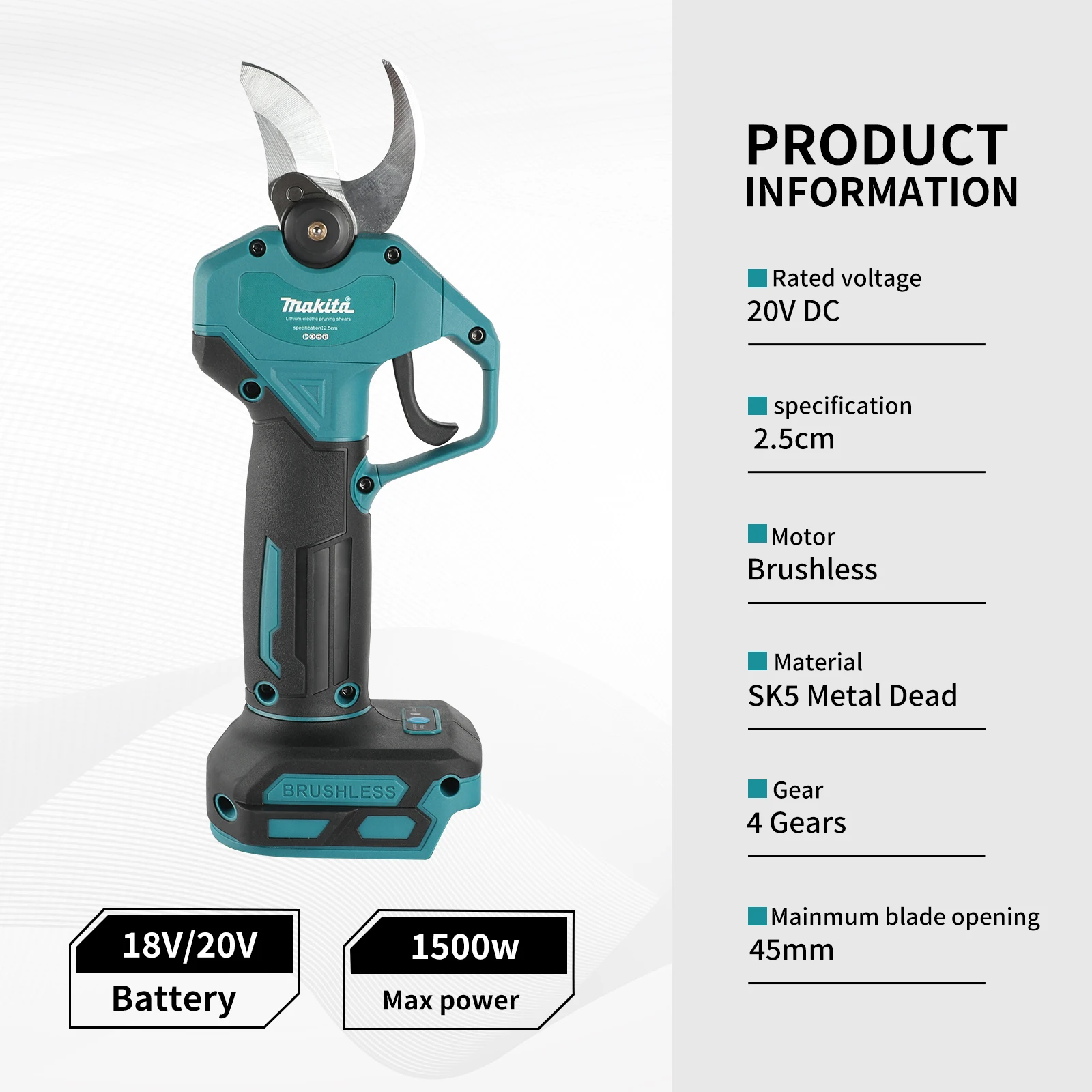 Makita MPP569 18V Cordless Pru - Gardening Tools Combo review and price