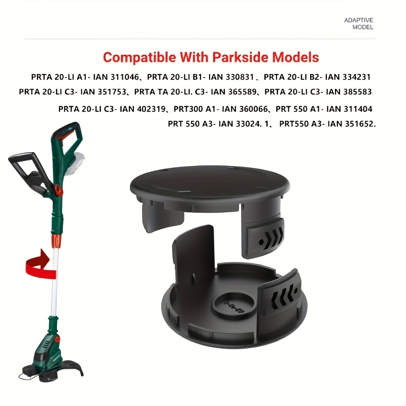Spool Cover For Parkside PRTA  - Gardening Tools Lidl review and price
